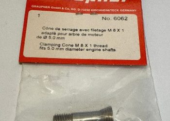 GRAUPNER GRP PROPELLER HUB ADAPTOR 8MM TO 5MM 197/5